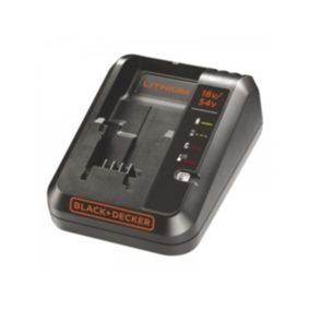 Chargeur pour batterie lithium-ion 18 V/54 V, Noir Black + Decker BDC2A-QW