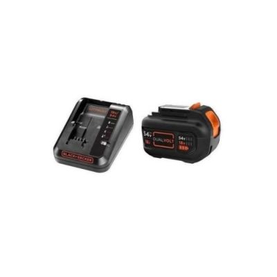 Chargeur pour batterie lithium-ion 18 V/54 V, Noir Black + Decker BDC2A-QW