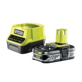 Chargeur rapide pour batterie Ryobi 18V Li-ion RC18-120G