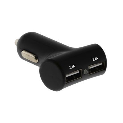 Chargeur de voiture - Prise allume-cigare 12V - 2x USB - Opbouw