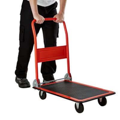 Chariot acier pliable antidérapant 150 kg
