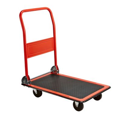 Chariot acier pliable antidérapant 150 kg Castorama