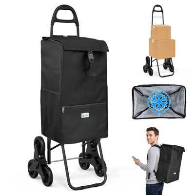 Chariot de course avec sac isotherme VOUNOT