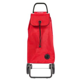 Chariot de courses 2 roues Rolser Imax rouge 43L H.104 x l.41 x P.32,5cm