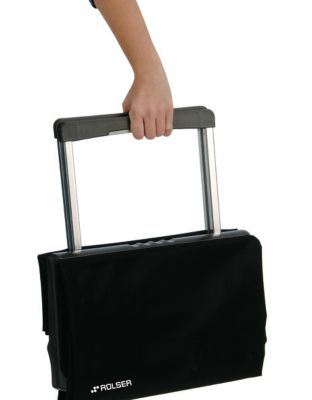 Chariot de courses 2 roues Rolser Plegamatic noir 40L H.97 x l.42 x P.27cm