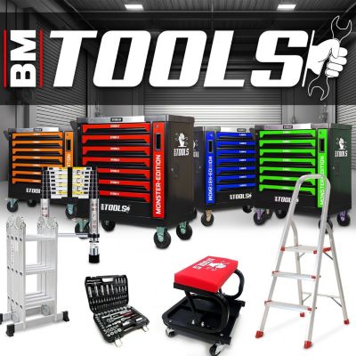 Chariot de garagiste BM TOOLS BMT-STOOL siège pivotant Hauteur réglable, à roulettes / Supports OUTILS - Réparation Automobile