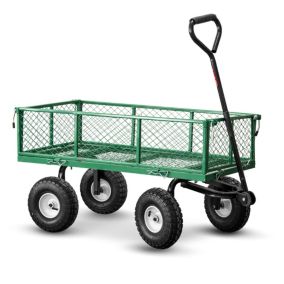 Chariot de jardin en acier 97X52X59CM - 250kg max - Elem Garden