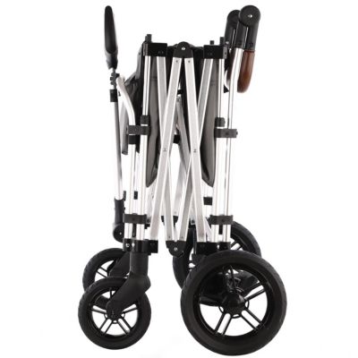 Chariot de jardin pliable Gris - FUXTEC Super Cruiser - transport charge 75 kg