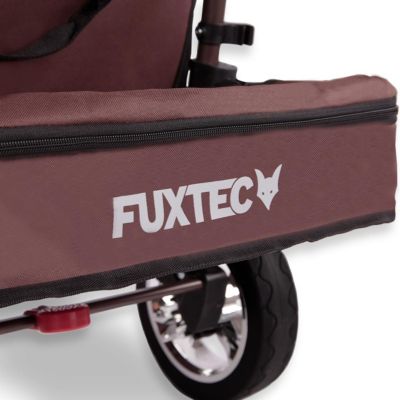 Chariot de jardin pliable Marron - FUXTEC Smart Cruiser - transport charge 75 kg