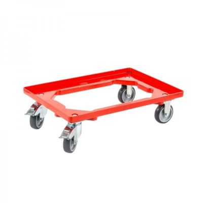 Chariot de transport OB600 pour Bac Euro ProfiPlus Allit - Rouge
