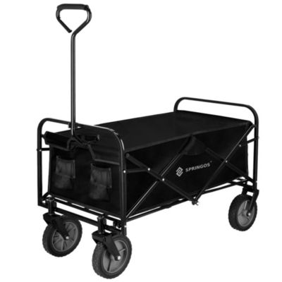 Chariot de transport pliable 105 L, chariot à main polyvalent