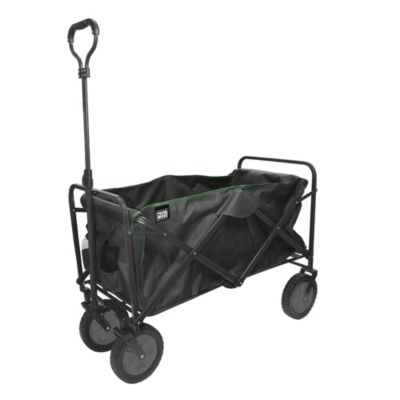 Chariot diable capacité 200 kg, avec roues gonflables et plateau