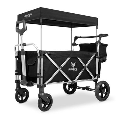 Chariot de transport enfant - Rouge - FUXTEC City Cruiser - pliable