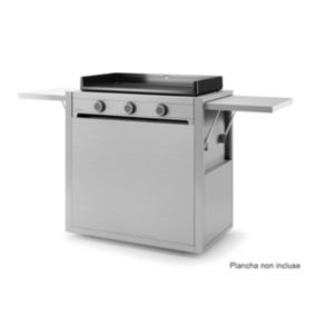 Chariot en inox Modern fermé 75 - Forge Adour