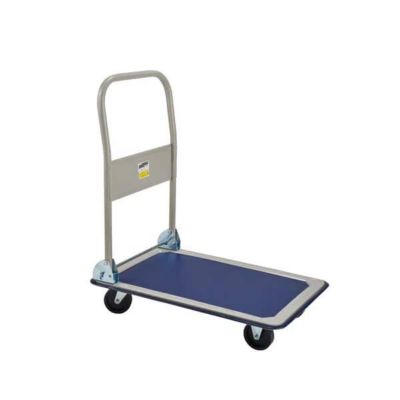 Chariot plateforme pliable acier 150 kg M 096-T - surface antidérapante 740 x 480 mm