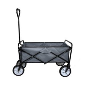 Chariot Pliable de Jardin Gris