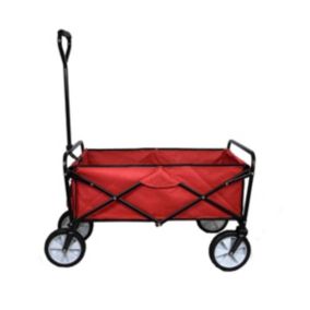 Chariot Pliable de Jardin Rouge