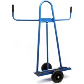 Chariot Porte-Panneaux 2 Roues en Caoutchouc Manutention des Grandes plaques