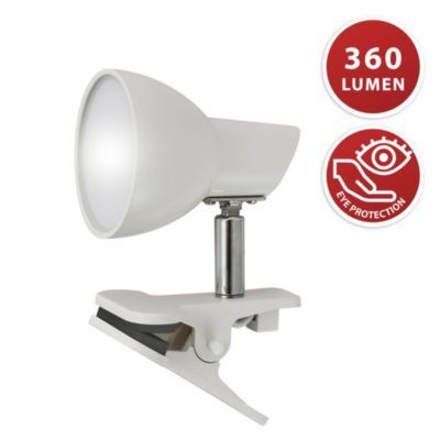 CHARLY: spot 24 LED avec clip, blanc, 360Lm 5W