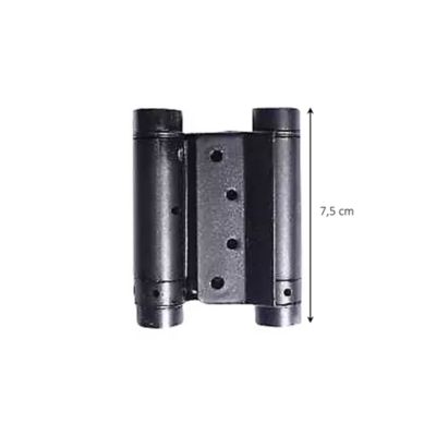 Charnière double action acier Diall 75mm