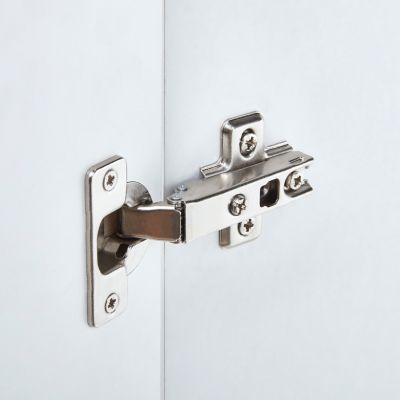 Charnière façade Titus 110° GoodHome métal H. 1,8 cm x L. 10,7 cm vendue par 2