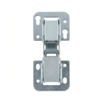 Charnière invisible sans ressort easy acier nickelé Diall 90°, lot de 2