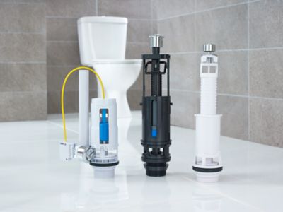 Chasse d'eau Flomasta - 2", Double bouton poussoir + tige