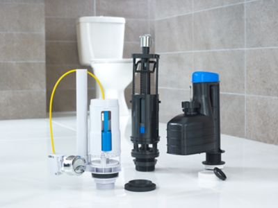 Chasse d'eau Flomasta - 2", Double bouton poussoir + tige