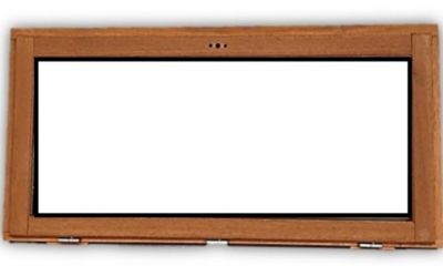 Chassis Abattant En Bois H45 X L40 Côte Tableau Gd Menuiseries