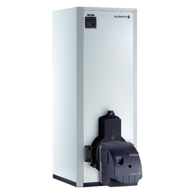 Chaudière Fioul Acier Cheminée BioFioul Premys De Dietrich 27 kW + Ballon 100 L Avec Brûleur