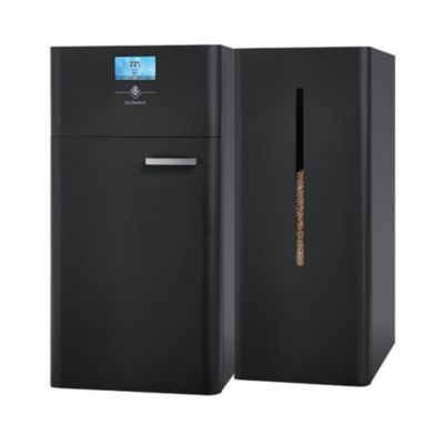 Chaudière Granulés CPA Evolution De Dietrich 24 kW avec Silo