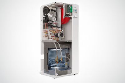 Chaudière sol gaz condensation Perfinox 2 Duo 28 kW avec ballon ECS 105 L - 021817