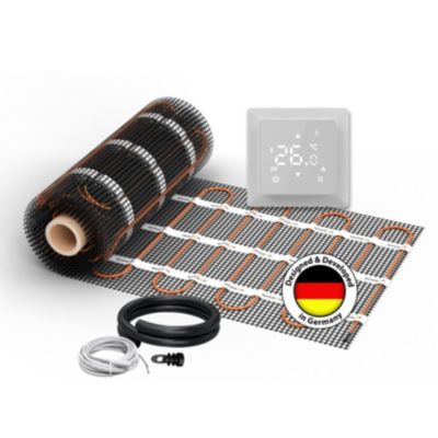 Chauffage au sol électrique WARMON CLASSIC LIGHT 100 W/m² + Thermostat TS 100 Tactile blanc- 2 m²