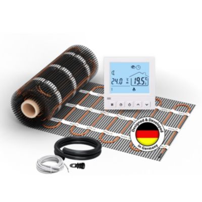 Chauffage au sol électrique WARMON ULTRA 200 W/m² (10+8 m²) + TS 50 ...