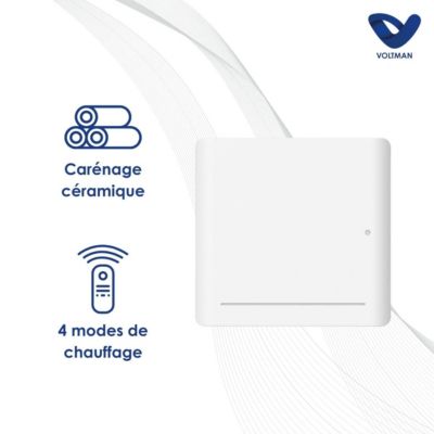 Chauffage chaleur douce Leia - 1000W - Voltman