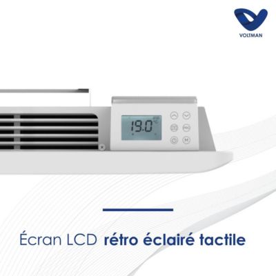 Chauffage chaleur douce Leia - 1000W - Voltman