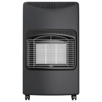 Chauffage d'appoint gaz 4200W + Connectique gaz incluse 3 puissances de chauffe - Poele à gaz mobile Intérieur 120m3 NIKLAS