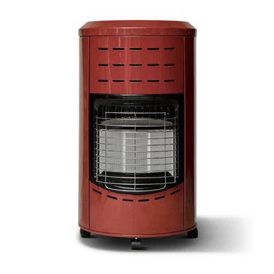Chauffage d'appoint gaz Calgary Rouge brique  Infrarouge, Jusqu'à 40 m2