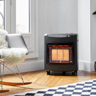 Chauffage d'appoint à gaz Ektor Mini 4200W  Livré avec tuyau à visser