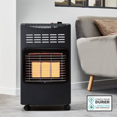 Chauffage d'appoint à gaz Göteborg  Livré avec connectique gaz et housse