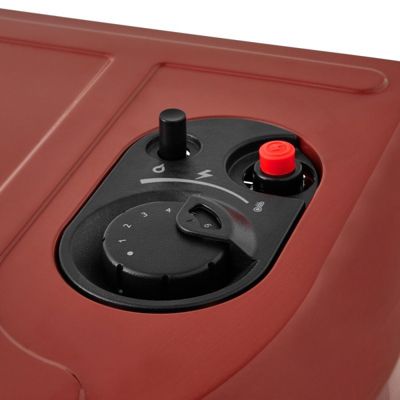 Chauffage d'appoint à gaz Volga Rouge brique  Prêt à l'emploi