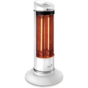 Chauffage d'appoint électrique 1200W Oscillant Surface 25 m² PLEIN AIR