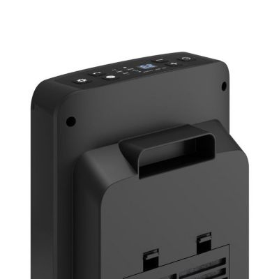 Chauffage d'appoint électrique avec ventilateur Olimpia Splendid 99266 Noir