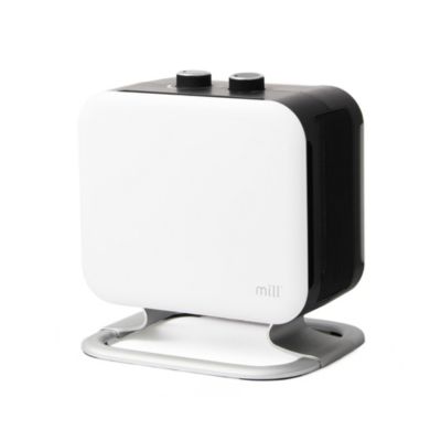 Chauffage d'appoint soufflant 1800W blanc Mill Compact