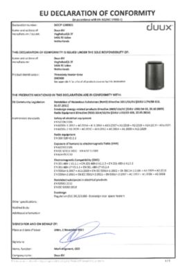 Chauffage d'appoint soufflant 1800W blanc Threesixty 2