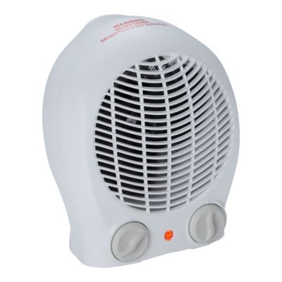 Chauffage d'appoint soufflant 2000W 3 puissances - blanc