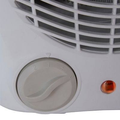 Chauffage d'appoint soufflant 2000W 3 puissances - blanc
