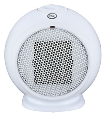 Chauffage d'appoint soufflant céramique blanc 500W