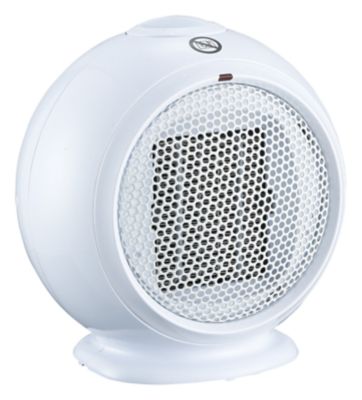 Chauffage d'appoint soufflant céramique blanc 500W