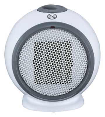 Chauffage d'appoint soufflant céramique gris 500W